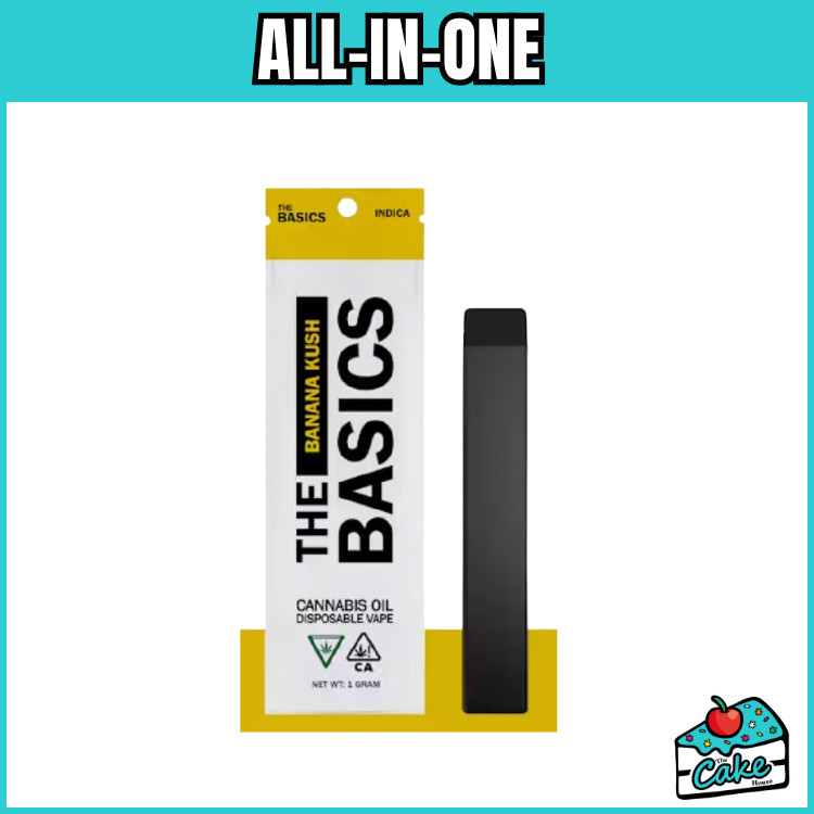 THE BASICS 1G DISPOSABLE - BANANA KUSH