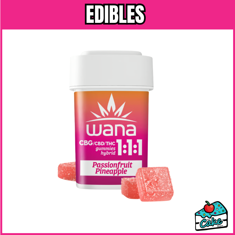 WANA 100MG GUMMIES - PASSIONFRUIT
