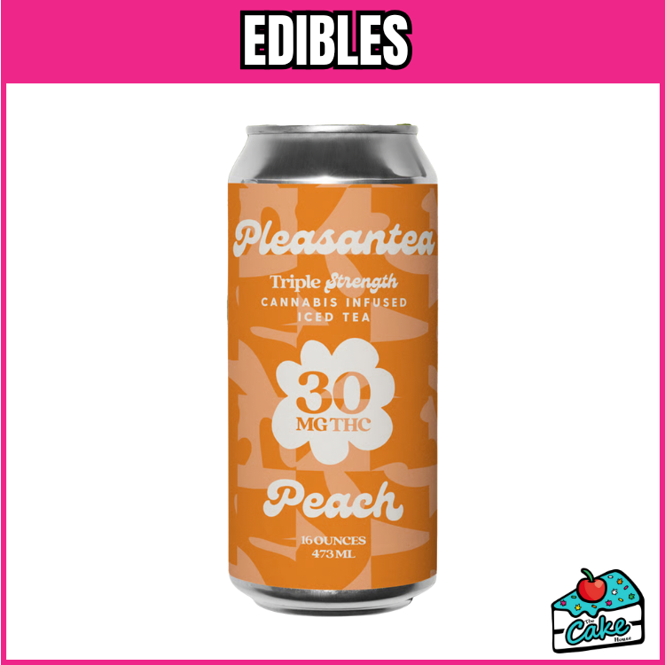 PLESANTEA 30MG INFUSED TEA - PEACH