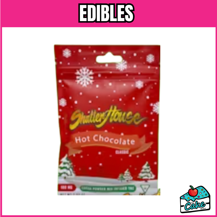 SHATTER HOUSE 100MG INFUSED COCOA POWDER MIX - HOT CHOCOLATE