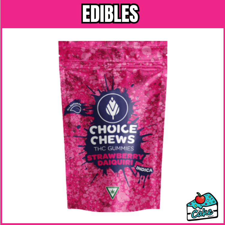 CHOICE 200MG GUMMIES- STRAWBERRY DAIQUIRI