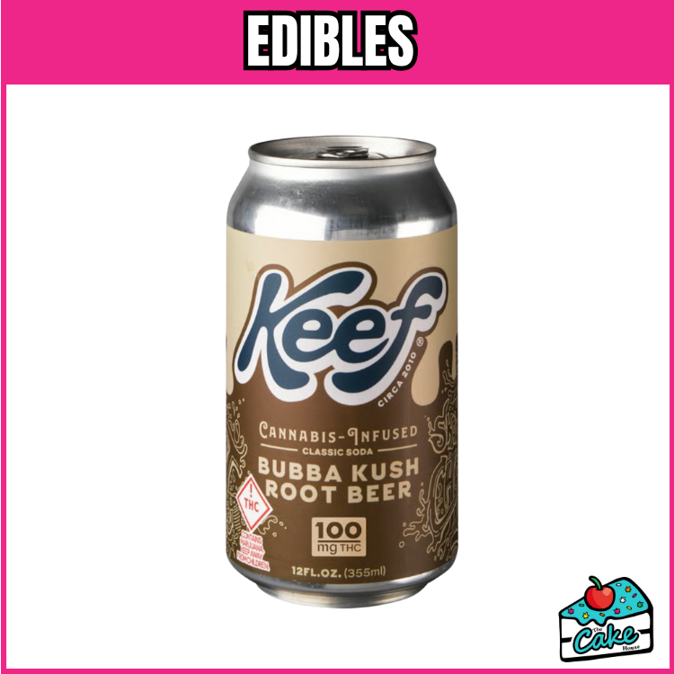 KEEF 100MG SODA - ROOT BEER