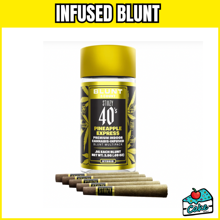 STIIIZY 2.5G INFUSED BLUNT MULTIPACK - PINEAPPLE EXPRESS