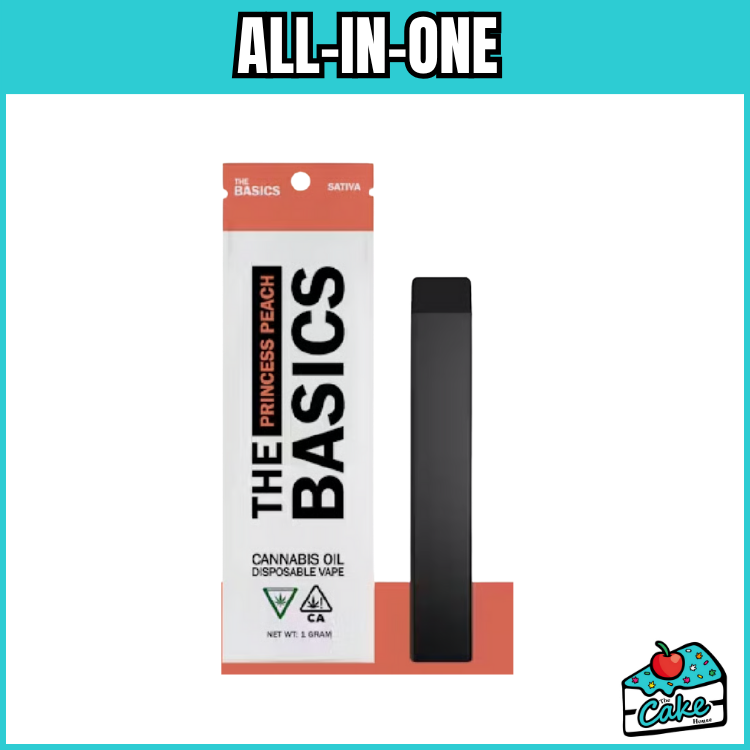 THE BASICS 1G DISPOSABLE - PRINCESS PEACH