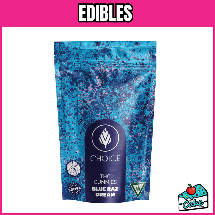 CHOICE 200MG GUMMIES 10 PACK- BLUE RAZ DREAM