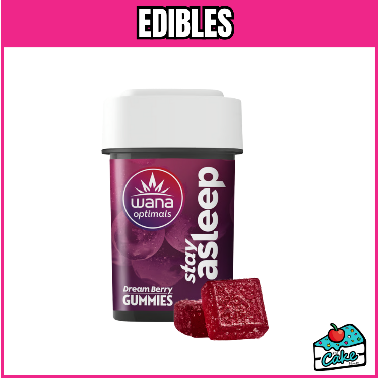 WANA OPTIMAL 100MG STAY ASLEEEP GUMMIES- DREAM BERRY