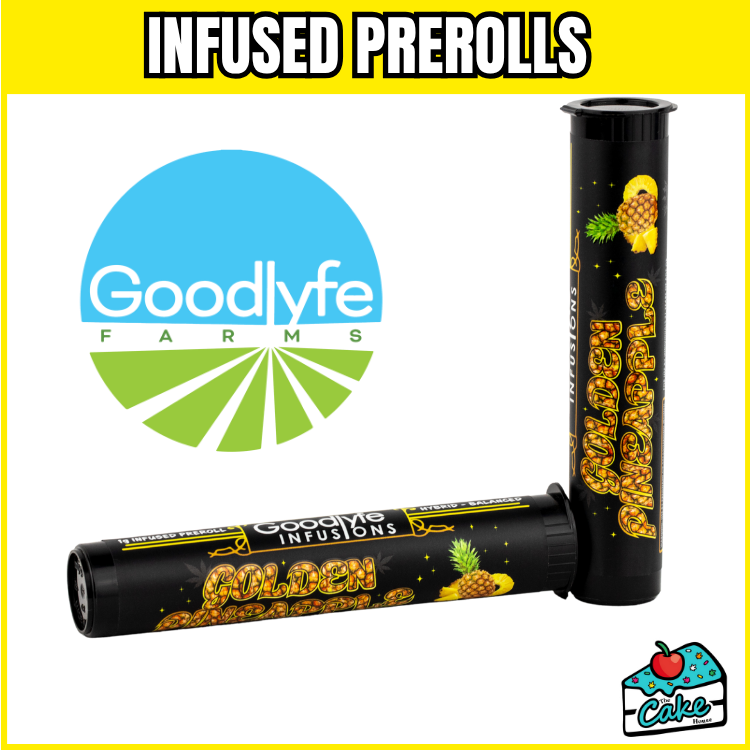 GOODLYFE 1G INFUSED PRE ROLL - GOLDEN PINEAPPLE