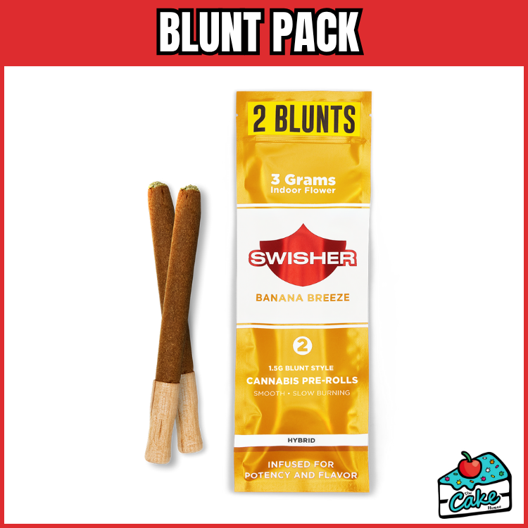 SWISHER 3G PRE ROLL BLUNT PACK - BANANA BREEZE