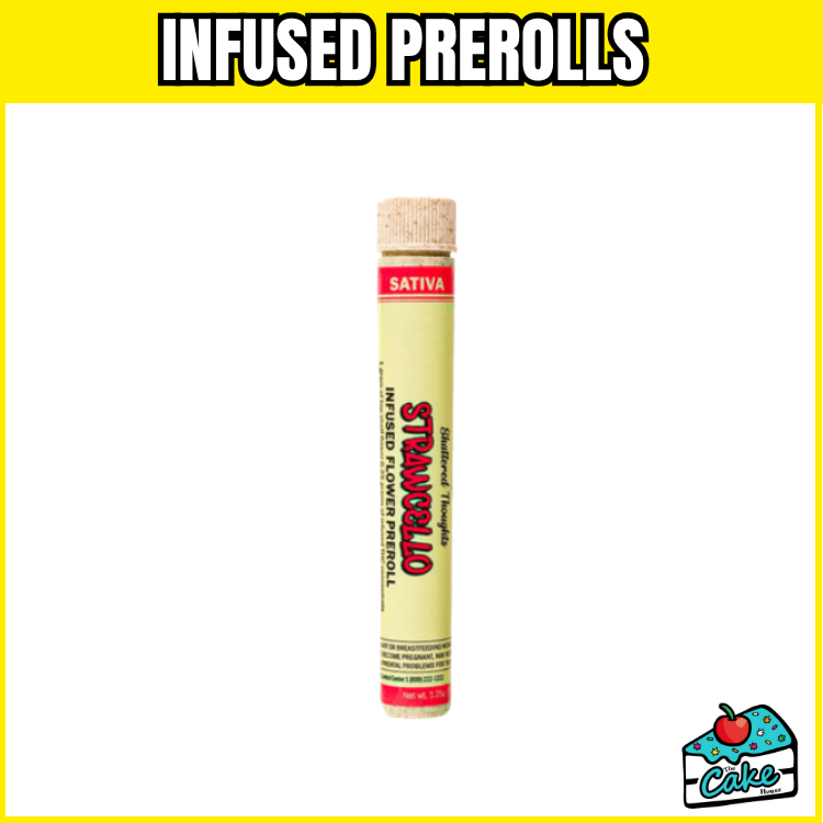 SHATTER THOUGHTS 1.25G INFUSED PREROLL- STRAWCELLO