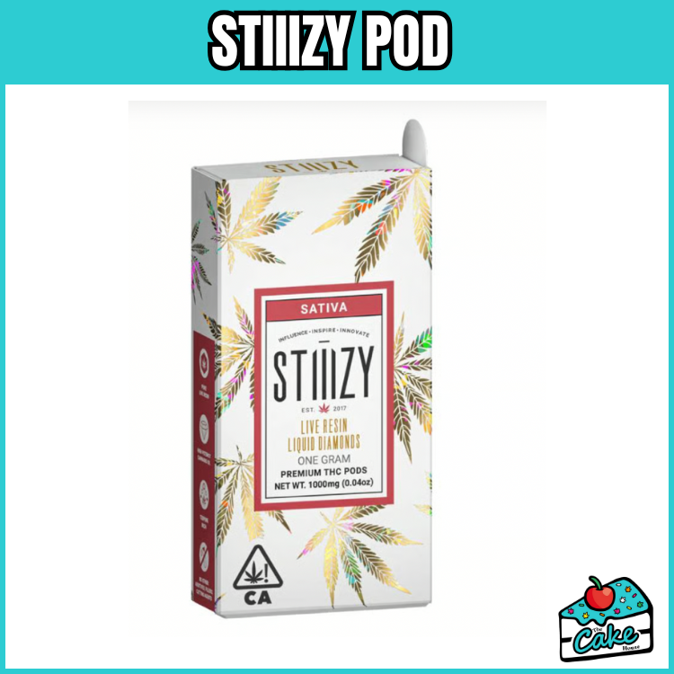 STIIIZY 1G LIQUID DIAMOND POD - GREEN CRACK