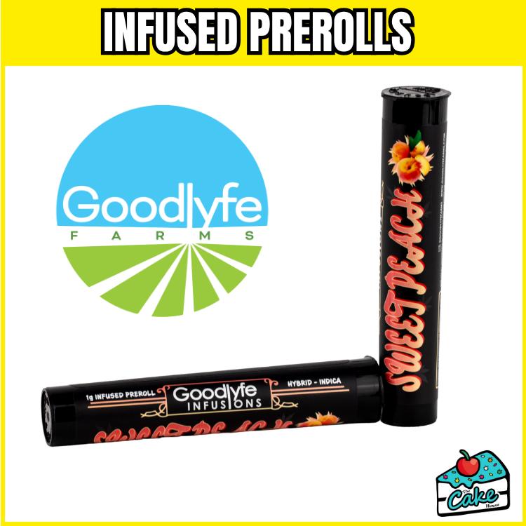 GOODLYFE 1G INFUSED PRE ROLL - SWEET PEACH