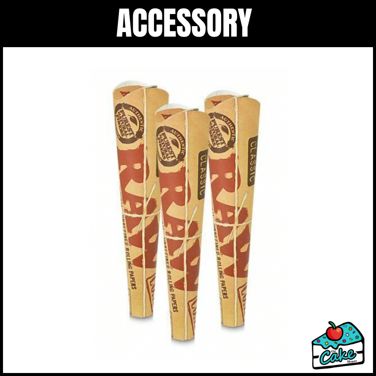 RAW KING SIZE 3PK CONES
