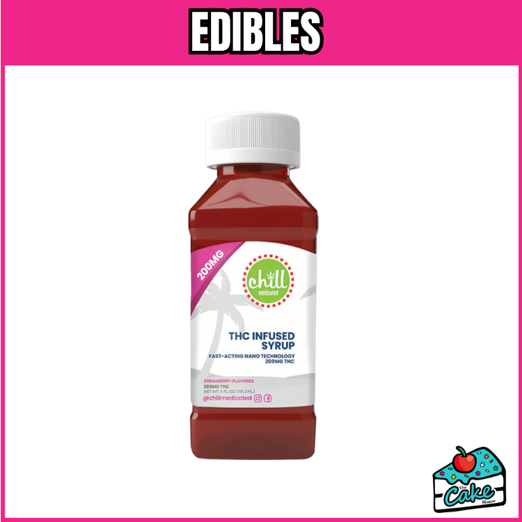 CHILL SYRUP 200MG - STRAWBERRY