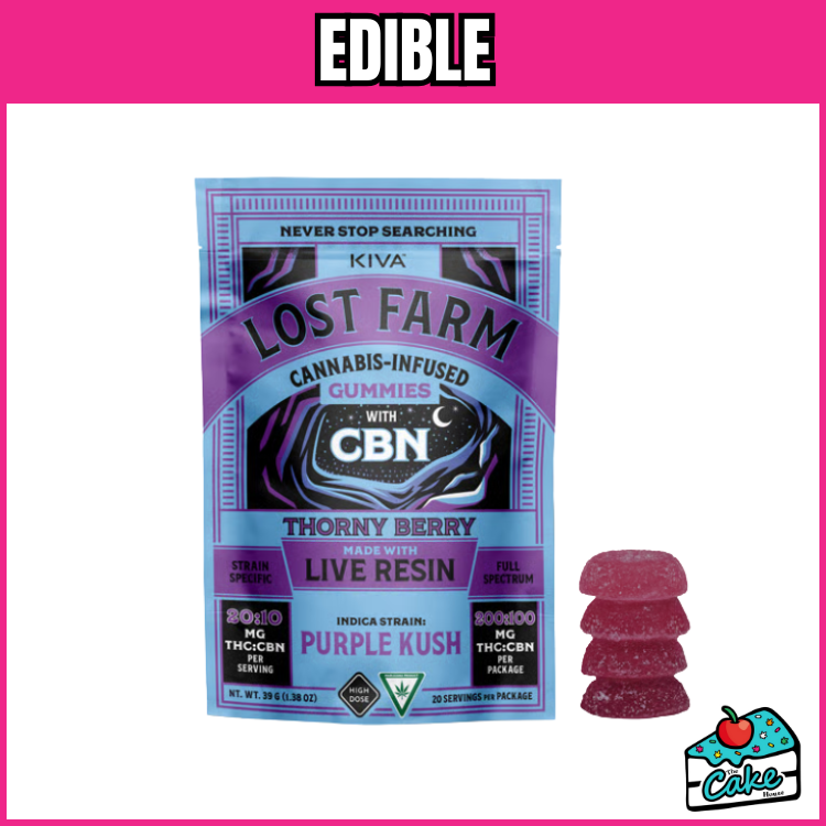 LOST FARM 200MG GUMMIES 10 PACK- THORN BERRY