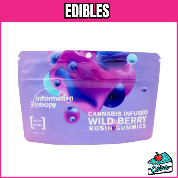 INFORMATION ENTROPY 200MG ROSIN GUMMIES - WILD BERRY