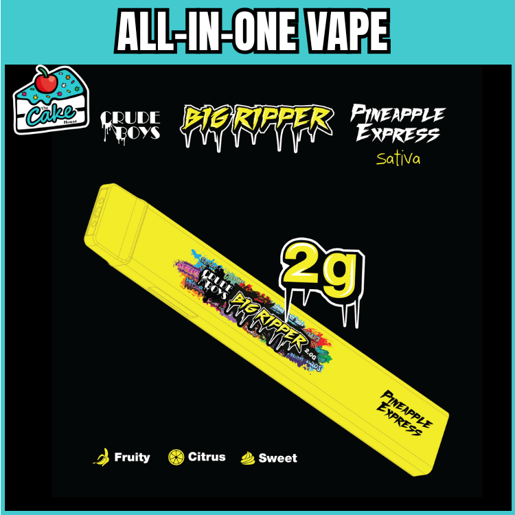 CRUDE BOYS 2G ALL IN ONE - PINEAPPLE EXPRESS