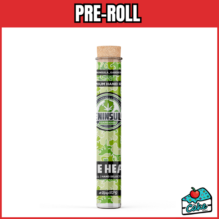 PENINSULA GARDENS 1.5 HAND ROLL - LIME HEADZ