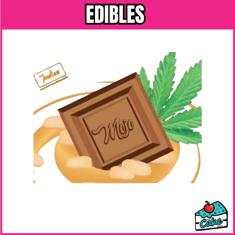 MOJO 200MG 10 PACK CHOCOLATES -CHOCOLATE BITES PEANUT BUTTER