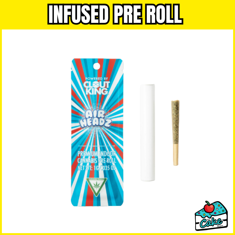 CLOUT KING 1.3G FULL MELT INFUSED PREROLL - Airheadz 3.0