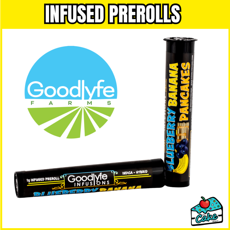 GOODLYFE 1G INFUSED PREROLL- BLUEBERRY BANANA PANCAKE