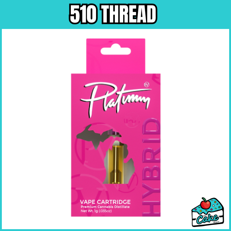 PLATINUM VAPE 1G LIVE RESIN 510 VAPE - GMO