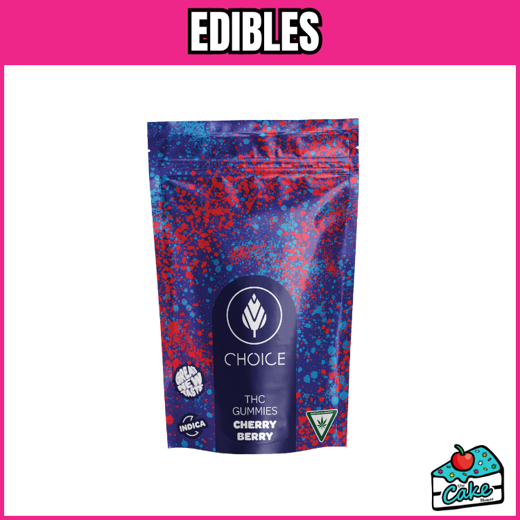 CHOICE 200MG GUMMIES - CHRONIC CHERRY BERRY