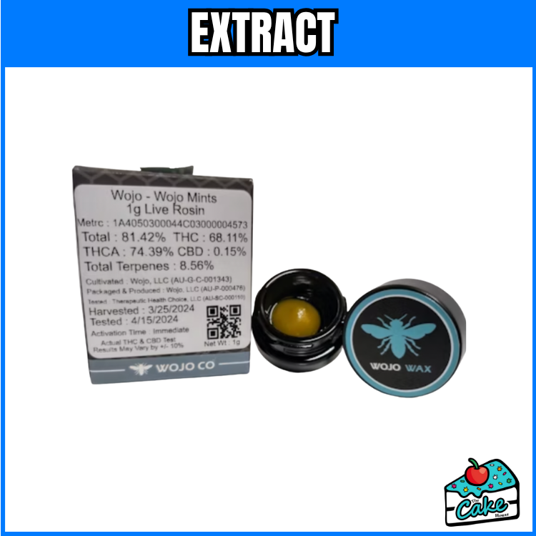WOJO 1G LIVE ROSIN - WOJO MINTS