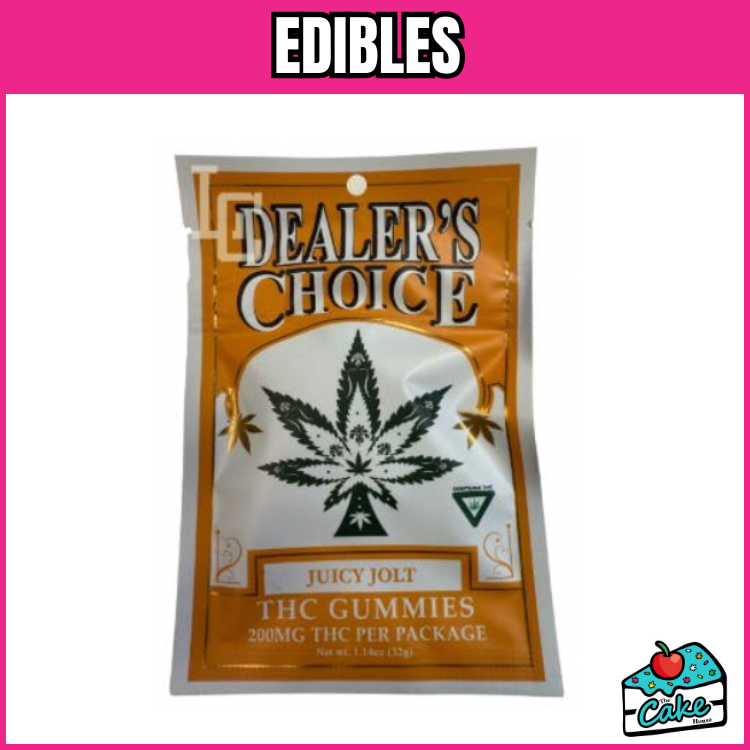 DEALERS CHOICE 200MG GUMMY 4 PACK -JUICY JOLT