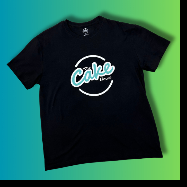 CAKEHOUSE BLACK T-SHIRT SMALL