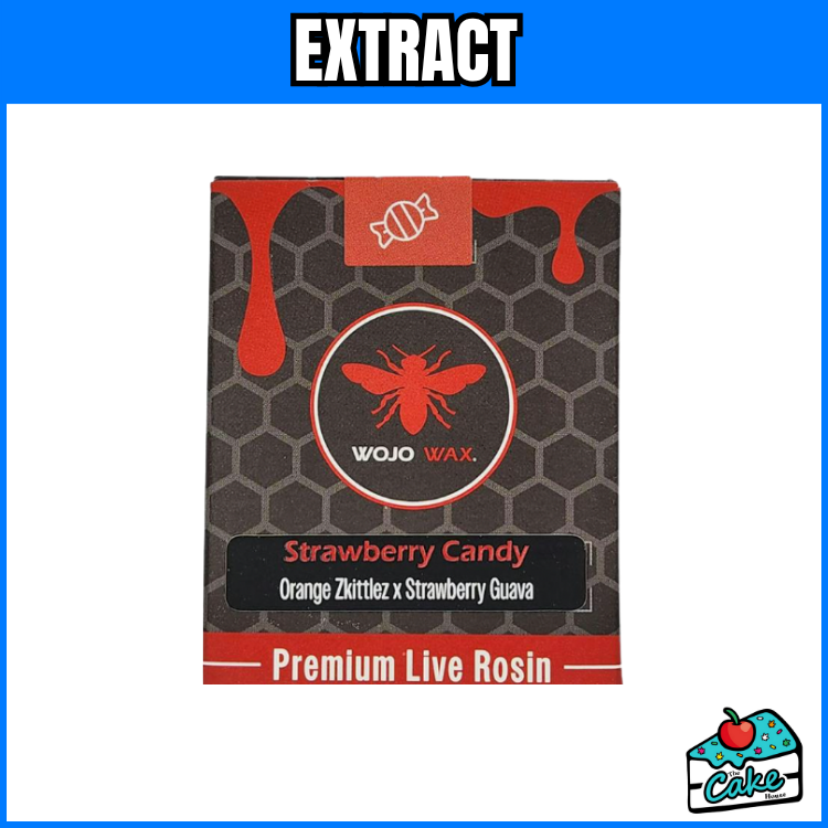 WOJO 1G LIVE ROSIN - STRAWBERRY CANDY