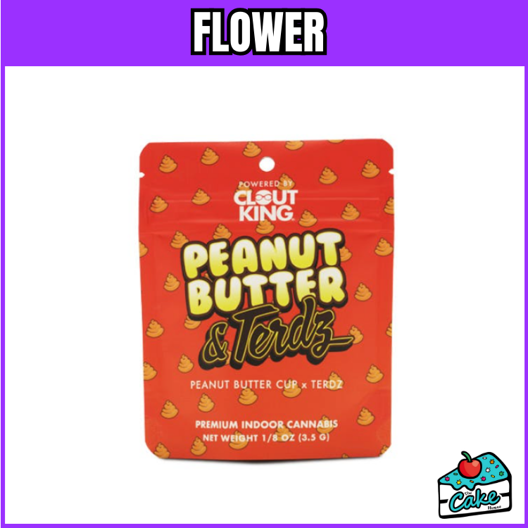 CLOUT KING 3.5G PRE PACK - PEANUT BUTTER & TERDLETZ