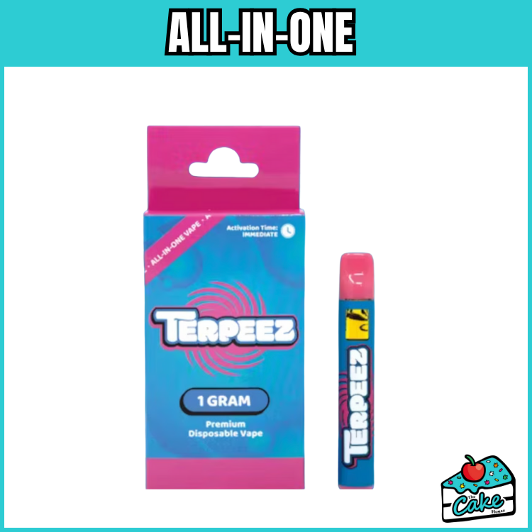 TERPEEZ 1G LIVE RESIN DISPOSABLE- STRAWBERRY COUGH