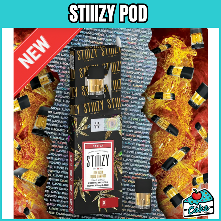 STIIIZY 1G LIQUID DIAMOND POD - HAWIAN SNOW
