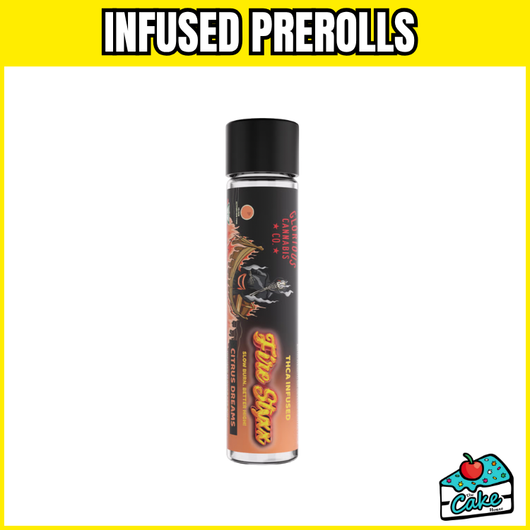 FIRE STYXX 1G THCA INFUSED PREROLL- GLITTER APPLES
