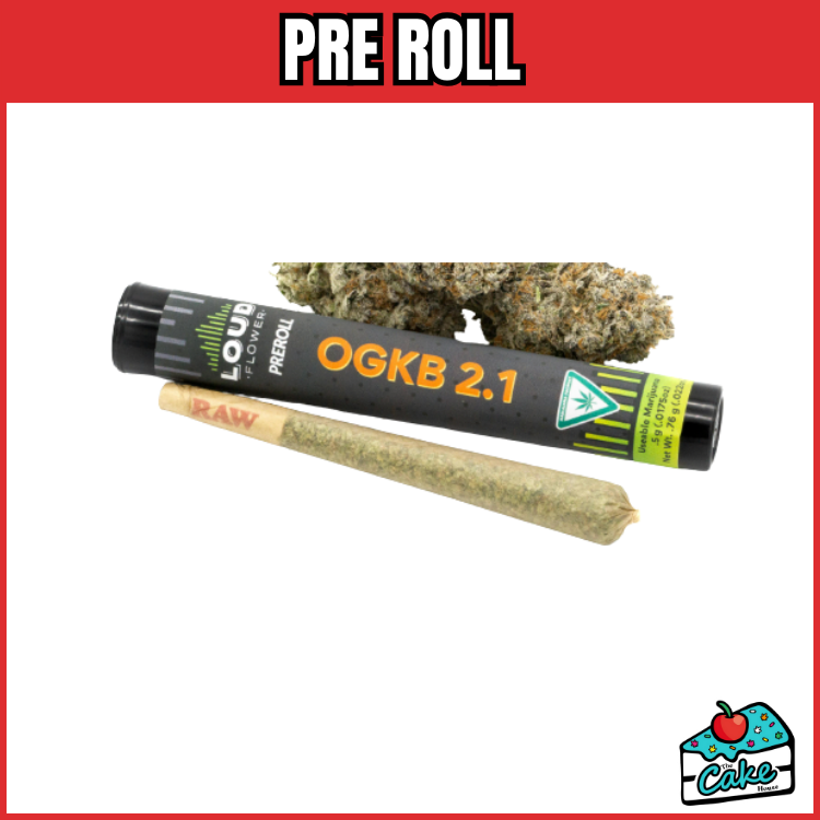 MICHIGAN LOUD FLOWER FARMS 1G PRE ROLL - OGKB