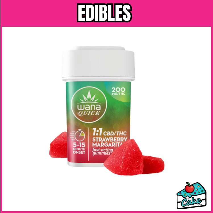 WANA 200MG QUICK - STRAWBERRY MARGARITA 10 PACK