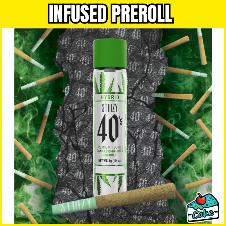 STIIIZY 1G INFUSED PREROLL BLUE BURST