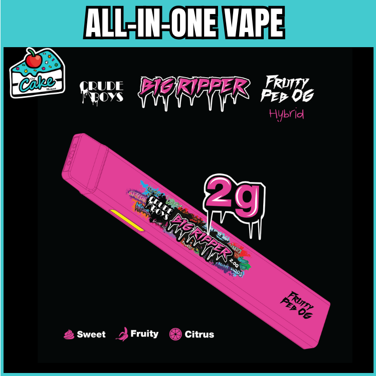 CRUDE BOYS 2G DISPOSABLE - FRUITY PEBBLES
