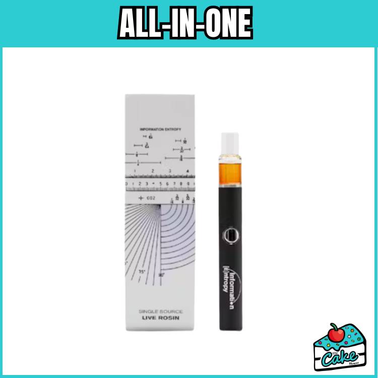 INFORMATION ENTROPY 0.5G LIVE ROSIN DISPOSABLE - PINA CON FRESA