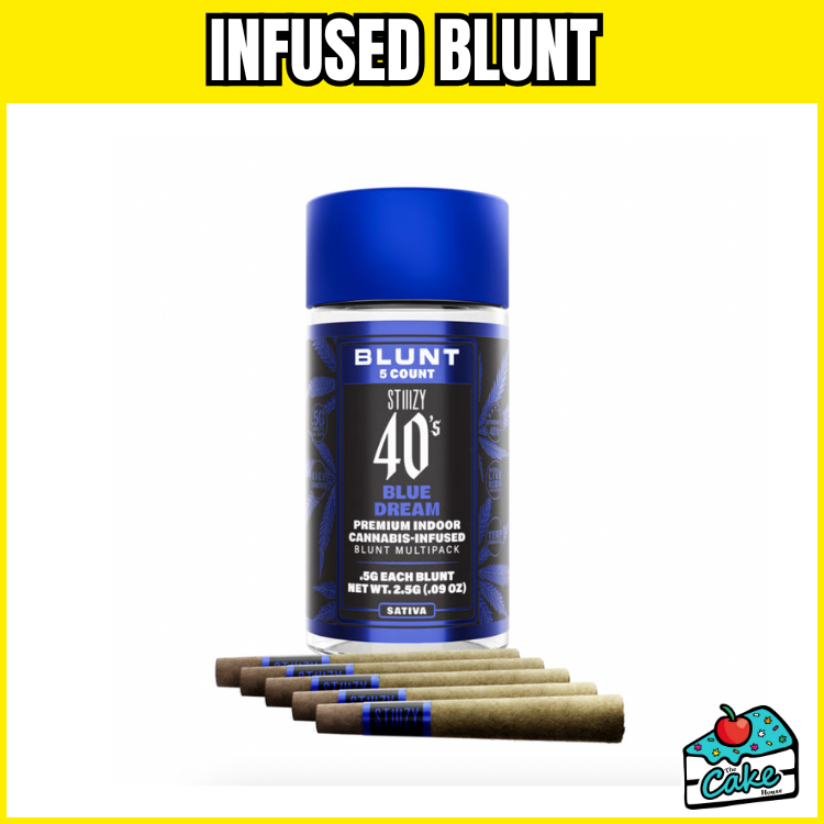 STIIIZY 2.5G INFUSED BLUNT MULTIPACK - BLUE DREAM