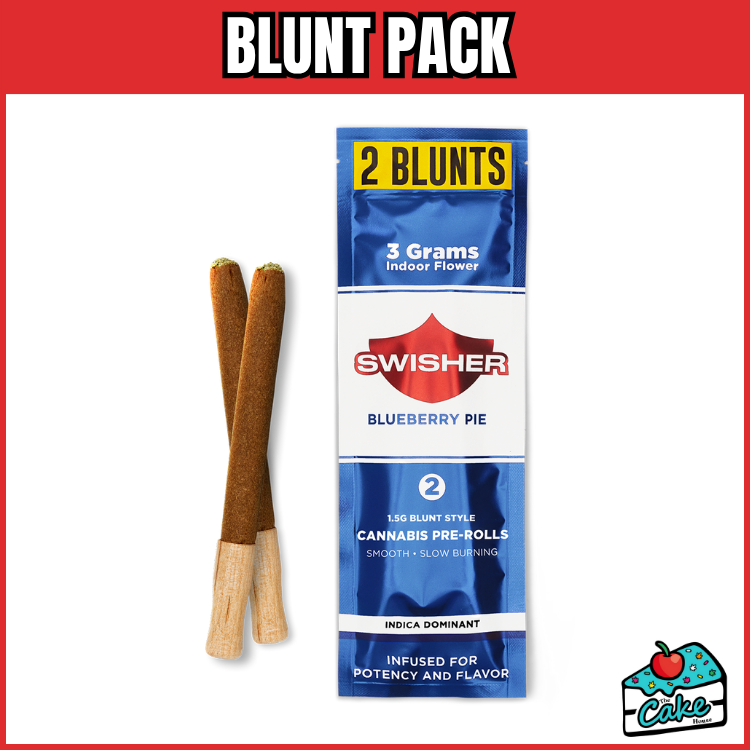 SWISHER 3G PRE ROLL BLUNT PACK - BLUEBERRY