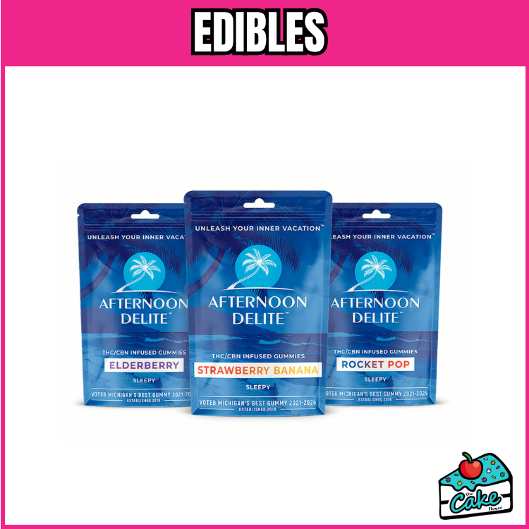 AFTERNOON DELITE 200MG SLEEP GUMMIES - ELDERBERRY