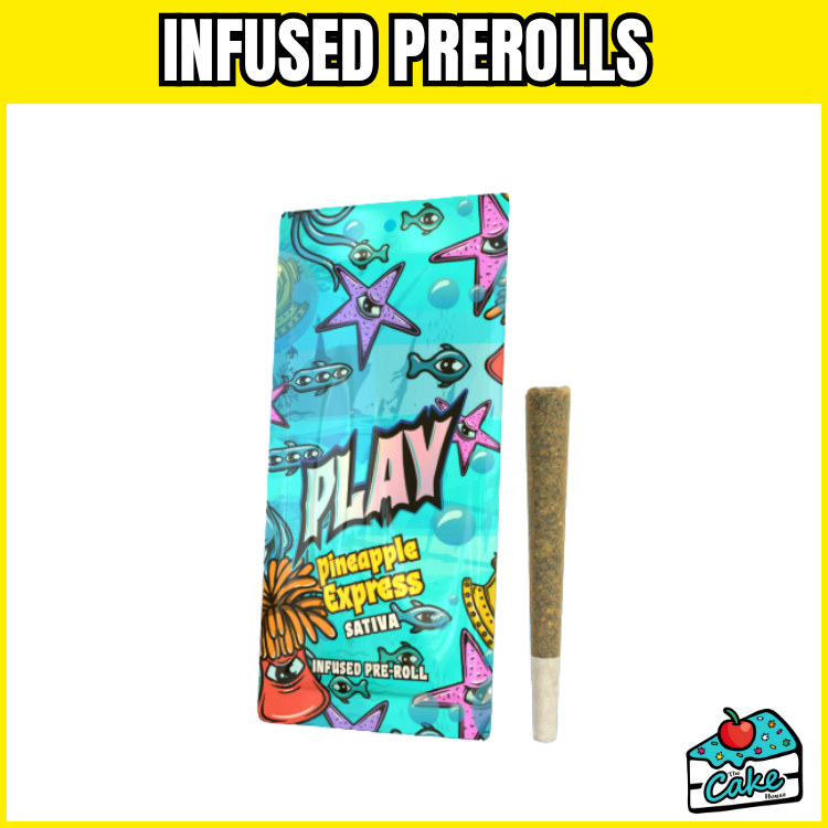 PLAY 1.2G INFUSED PRE ROLL - PINEAPPLE EXPRESS
