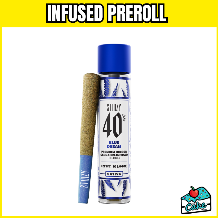 STIIIZY 1G INFUSED PREROLL BLUE DREAM