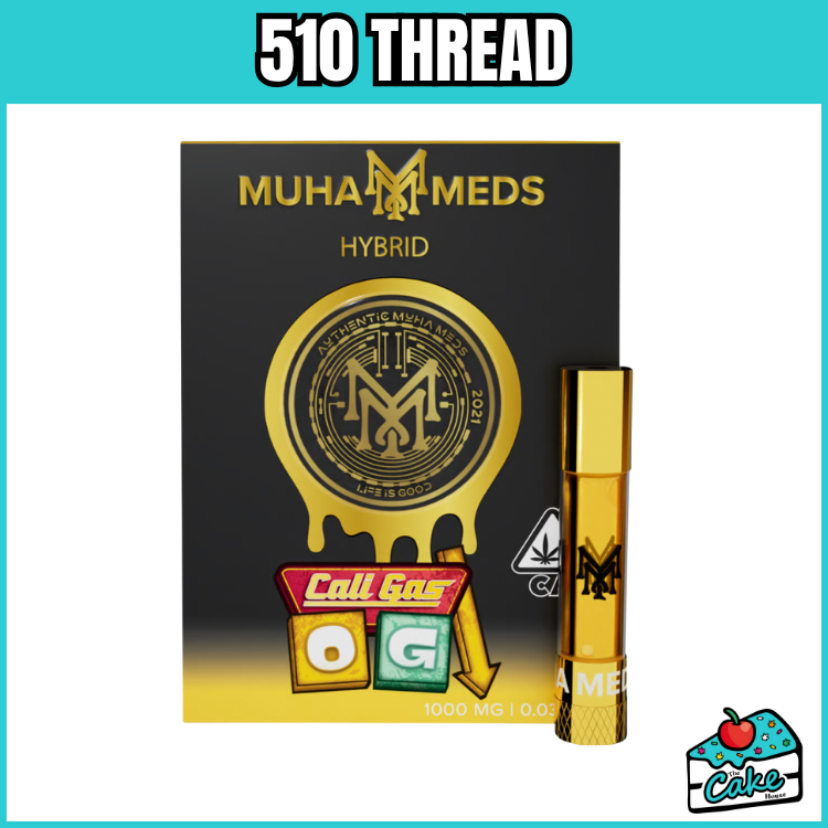 MUHA MED 1G CART - CALI GAS