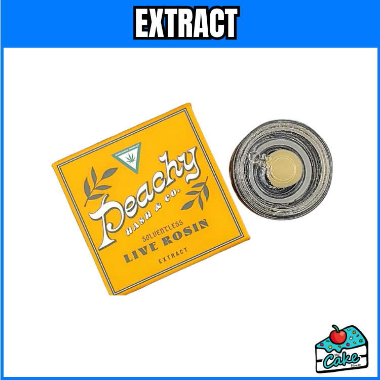 PEACHY 1G LIVE ROSIN - DULCE DE FIZZ