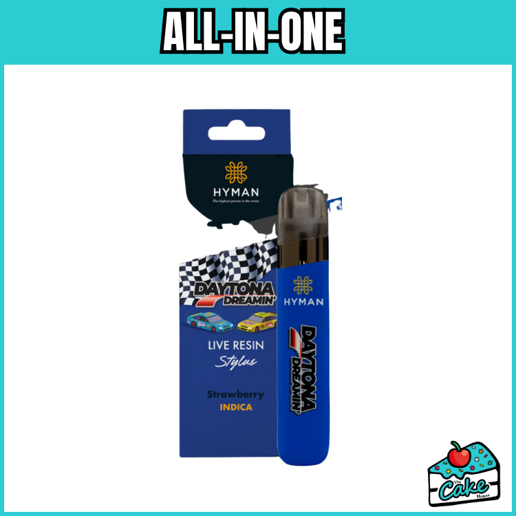 HYMAN 1G LIVE RESIN STYLUS DISPOSABLE LIVE RESIN VAPE - DAYTONA DREAMING