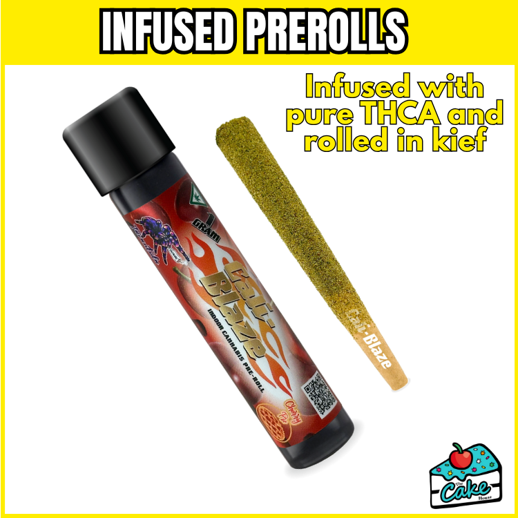 CALI BLAZE 1G INFUSED TARANTULA PREROLL - CHERRY PIE