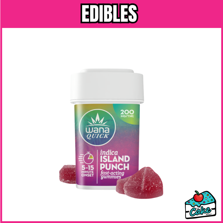 WANA 200MG QUICK GUMMIES - ISLAND PUNCH