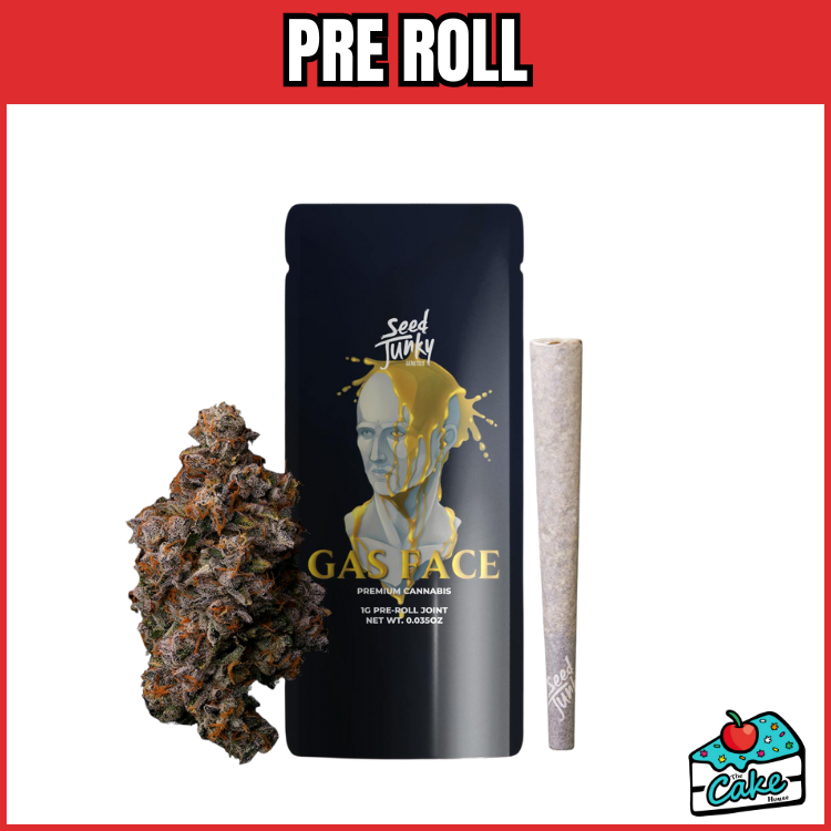 SEED JUNKY 1G PRE ROLL - GAS FACE